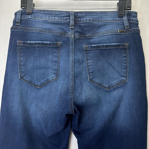 Kancan Jeans Womens 15 31 Kitson High Rise Ankle Skinny Blue Denim Distressed - Picture 5 of 13
